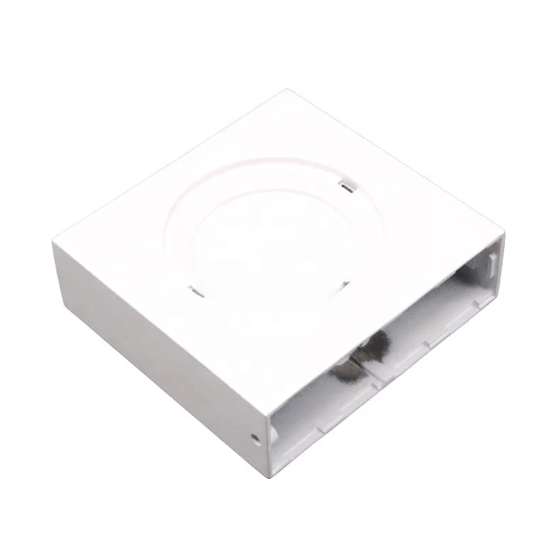 Aluminium anodized painting powder coating black white outdoor waterproof up down led wall light housing