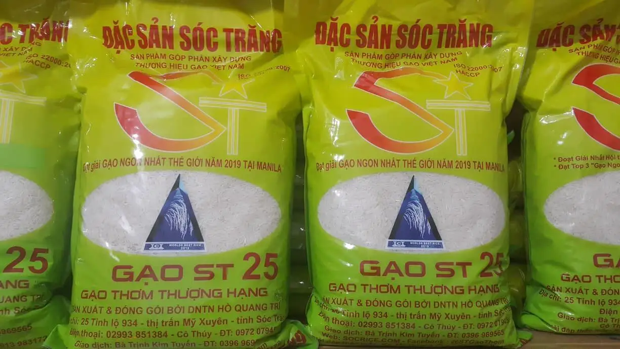 Vietnam Rice Long Grain Premium Quality For Wholesale (ST25)