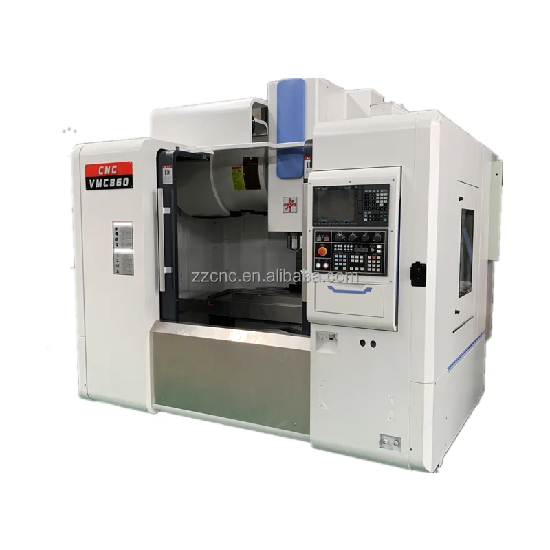 Taiwan spindle Fanuc system 4-axis milling vertical machining center VMC860