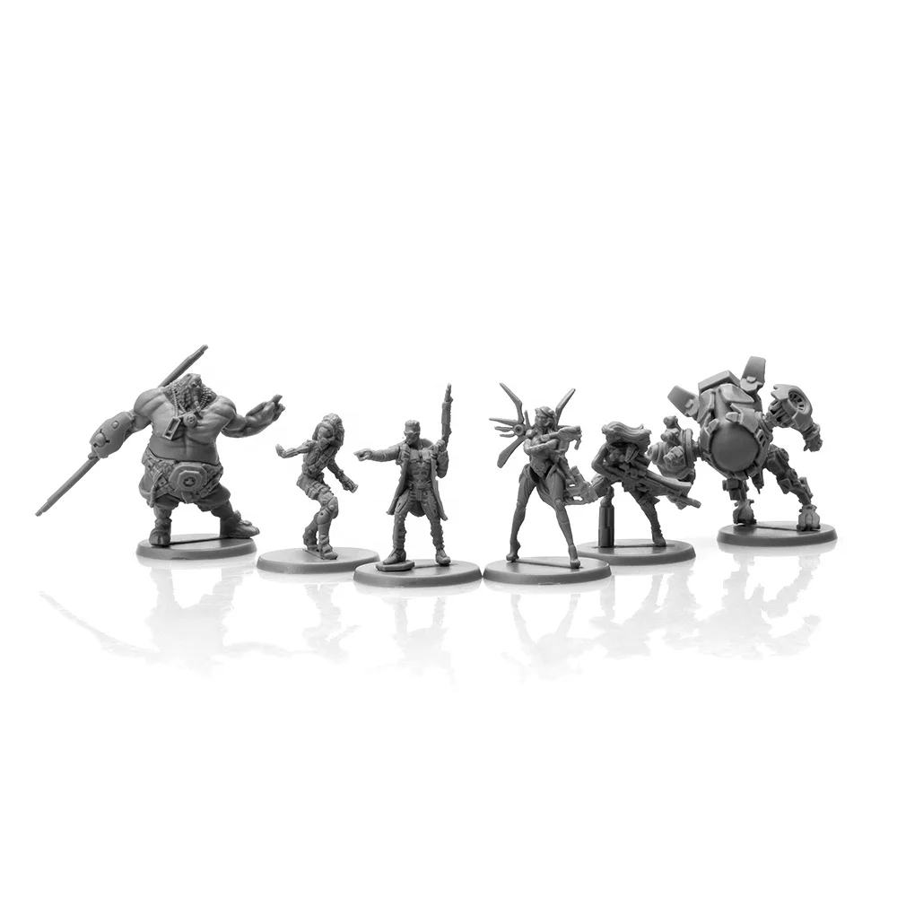 Factory hot sale miniatures warhammers custom plastic game figurines figurine character