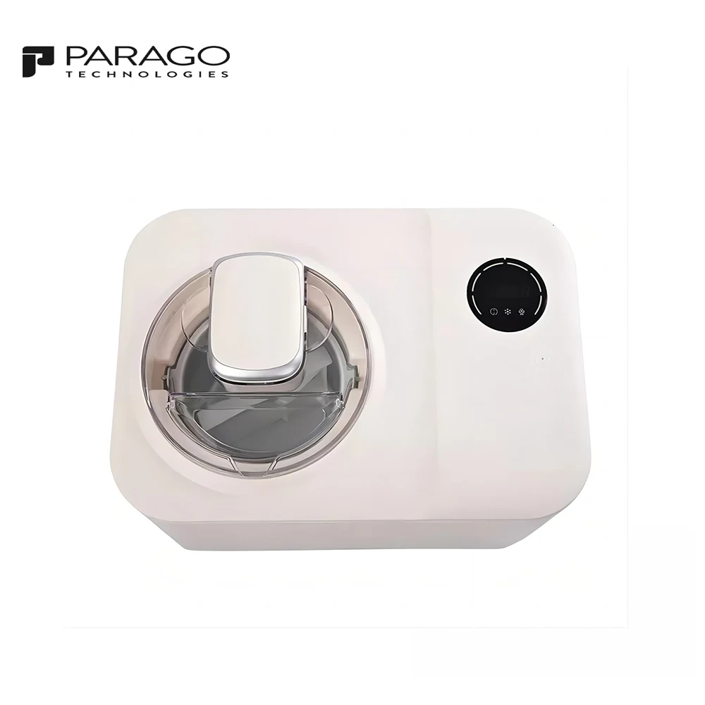 PARAGO Compressor Ice Cream Maker Frozen Yogurt Self Freezing  Machine Make Ice Cream