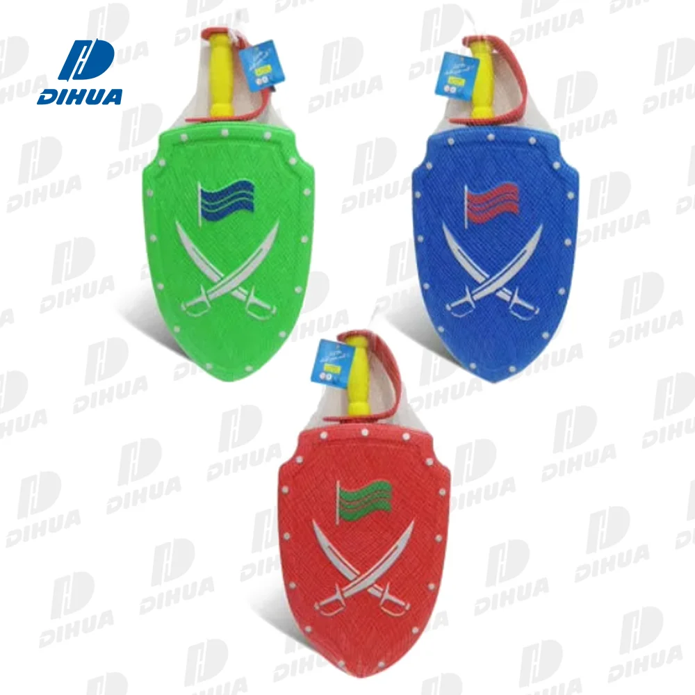 57cm Foam Shield and Sword Toy Set for Exciting Role Play Adventures Perfect for Kids Dress Up Parties and Themed Events