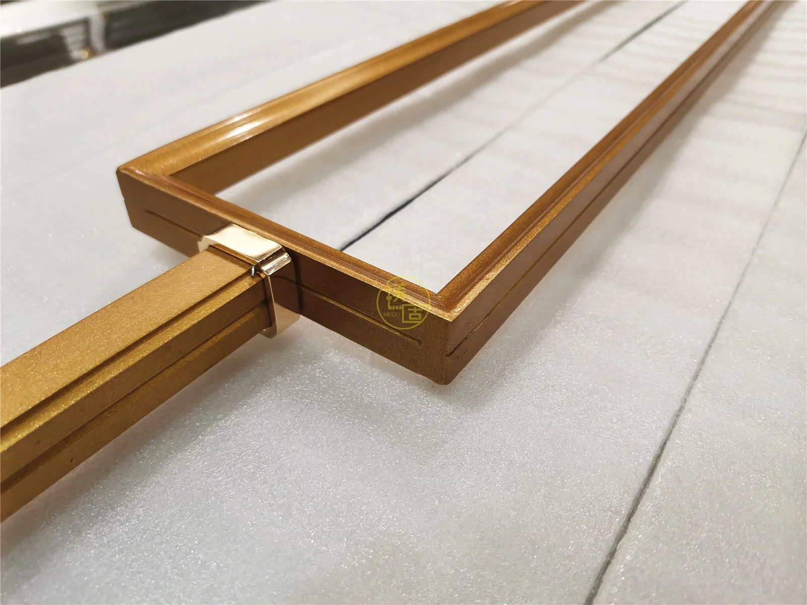 Modern minimalist stair railing aluminium balustrades