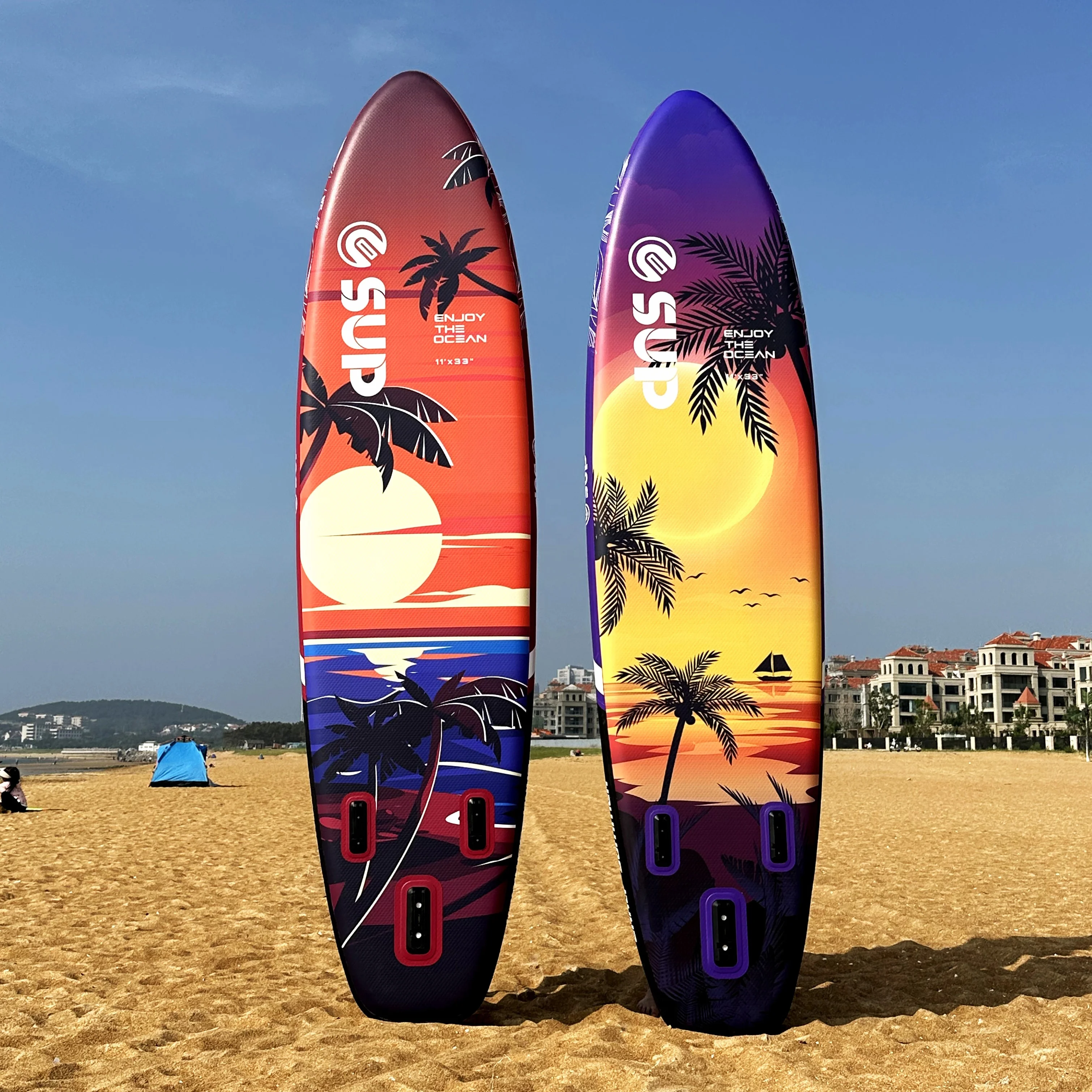 E SUP Russia  warehouse Moscow warehouse  Easy carry Customized  Stand Up Inflatable Paddle Board For All Skill Levels