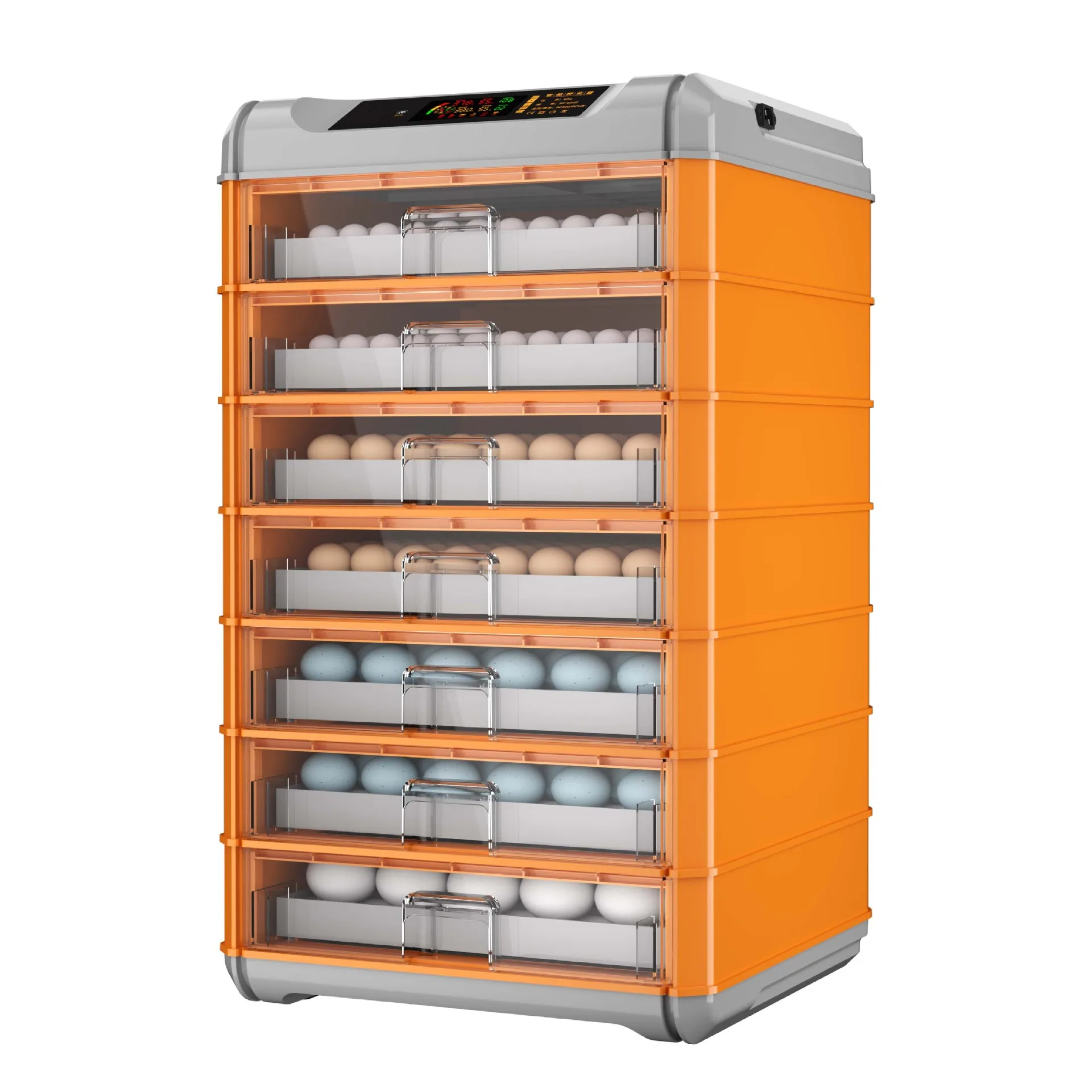 500 Capacity 98% Hatchability 320 Automatic Incubator Material Mini Microcomputer Temperature Humidity