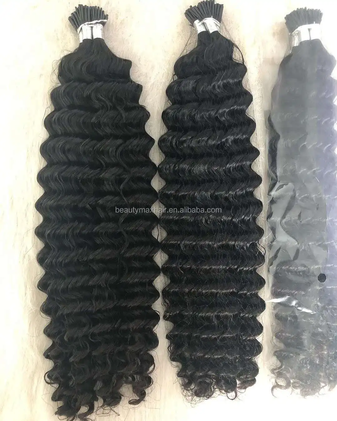 Most Popular italian glue I tip keratin prebonded hair extension  human hair bond hair extensions