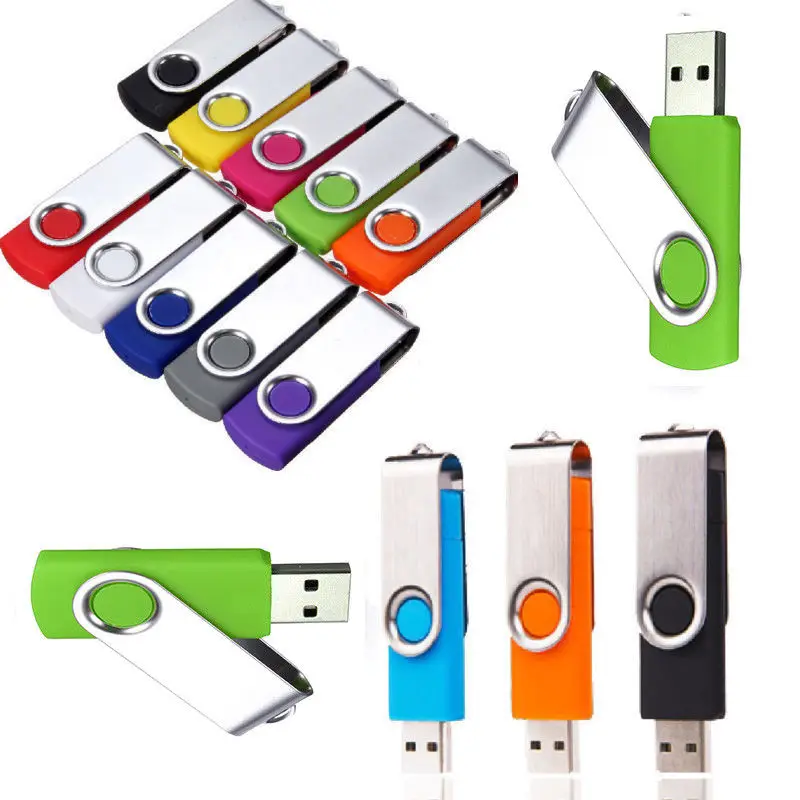 Wedding Gift 2.0 3.0 Swivel Usb Memory Stick Usb 8Gb 16Gb 32Gb 64Gb Usb Flash Drive From China