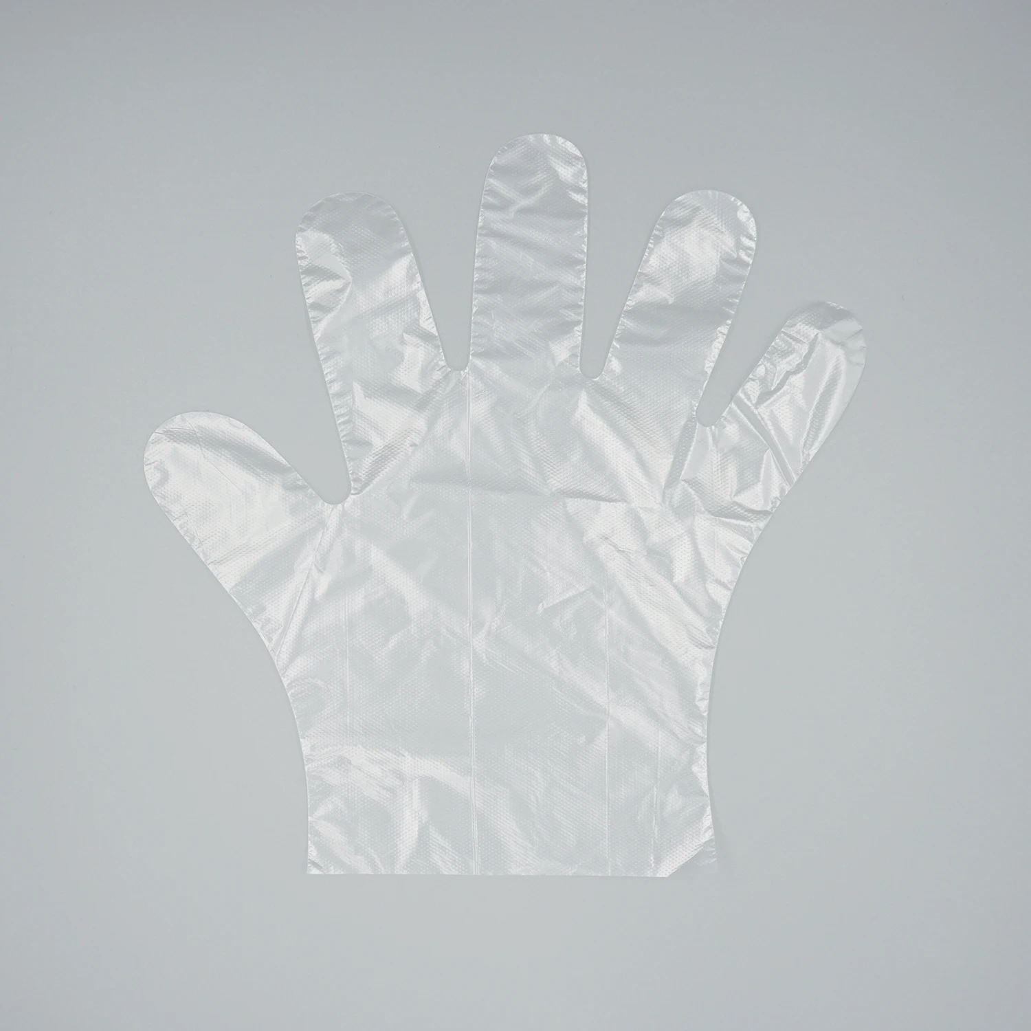 Hynaut wholesale high quality Practical disposable transparent clear plastic pe gloves thickened