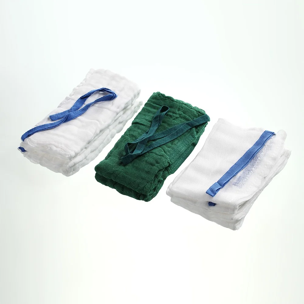 sterile lap pad sponge customized 16p abdominal swabs sterile gauze