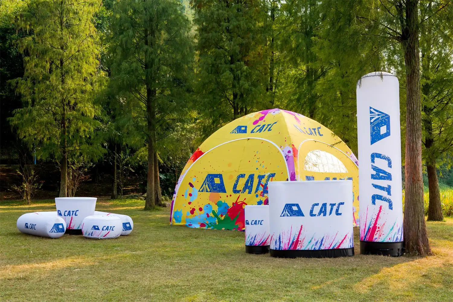 Custom High Quality Portable Different Size Airtight Canopy Outdoor Inflatable Event Tent