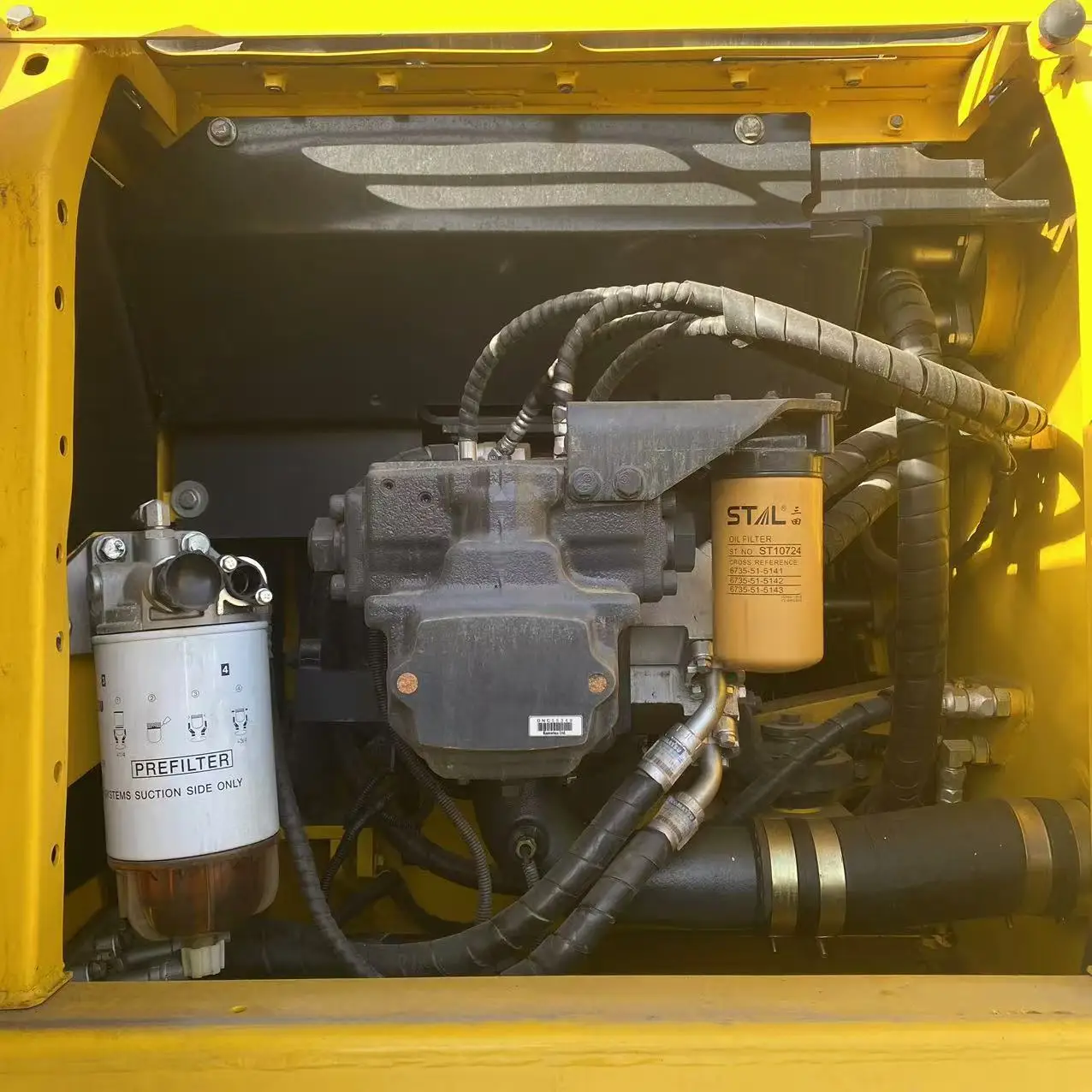 Б/у Экскаваторы KOMATSU PC210 большое ведро