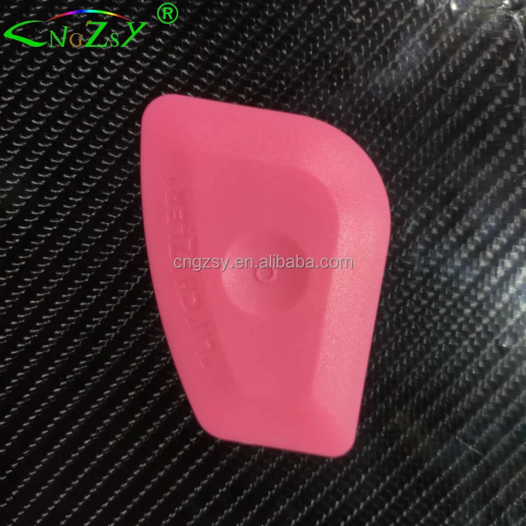 Car Sticker Vinyl Film Wrap Squeegee Tinting Tools Window Cleaning Washer Decal Corner Pink Scraper
