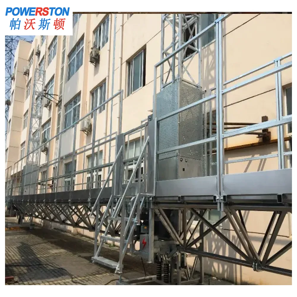 Hot Sale Aluminum Alloy Single Dual Lift Table Mobile Easy Operation Mast Climbing Work Platform