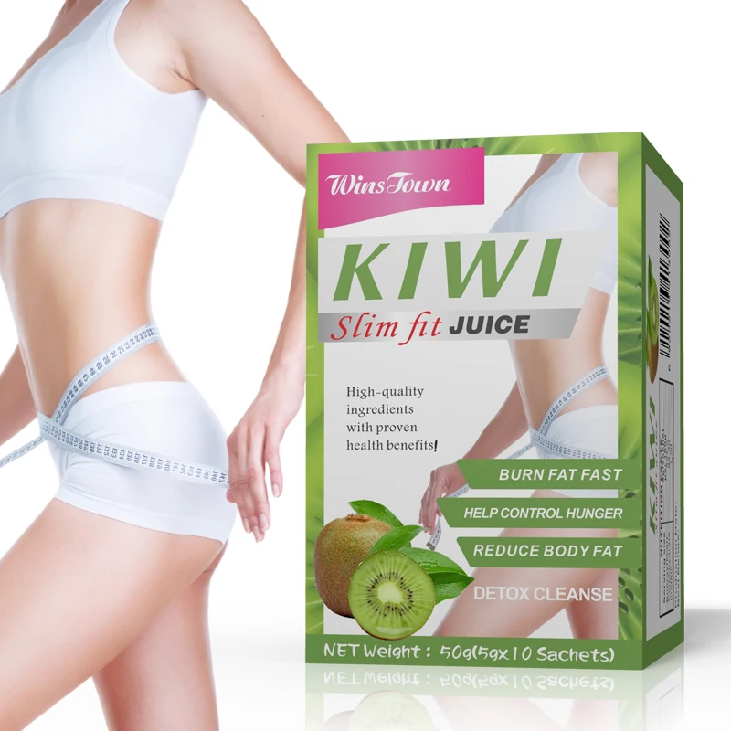 Hot selling kiwi slim fit juice herbal supplement extract slimming drink weight loss magic slim wholesale weight loss product
