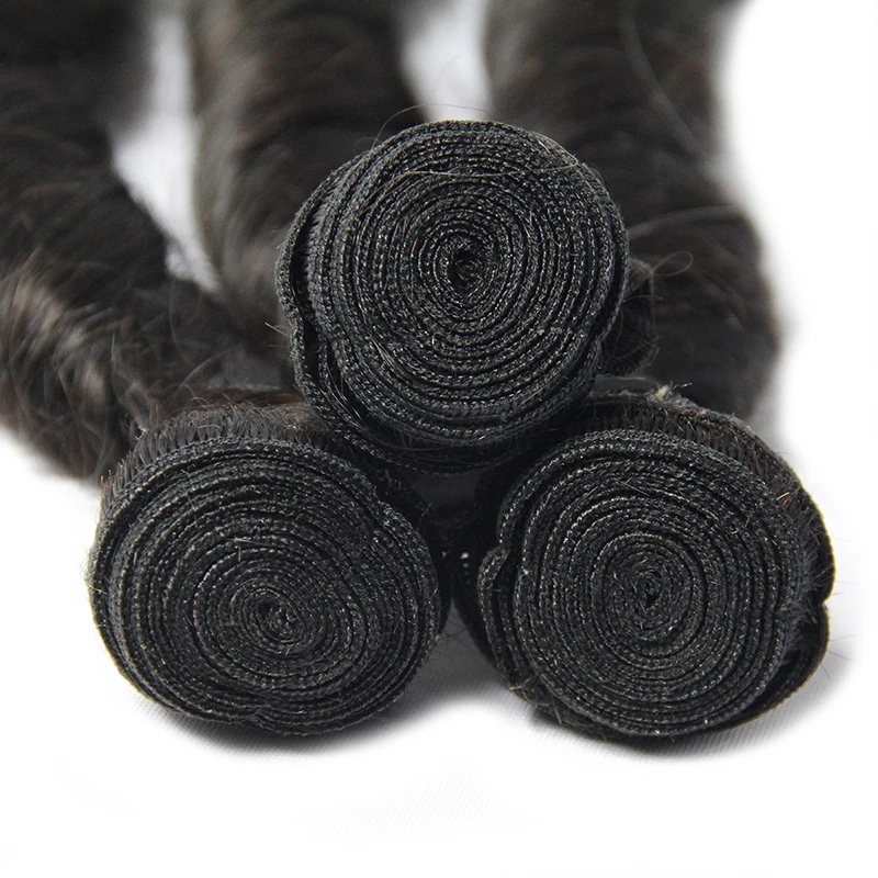 
Super soft and smooth fumi 100% human hair brazilian, unprocessed cuticle aligned virgin spring curl hair 