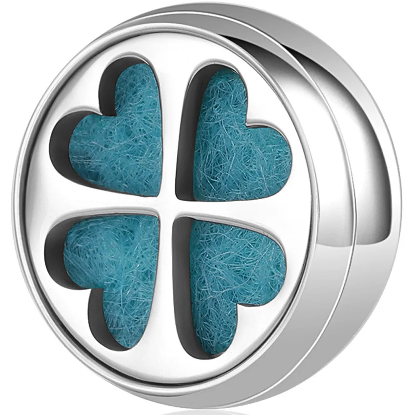 New product small magnetic aromatherapy essential oil perfume diffuser button clip