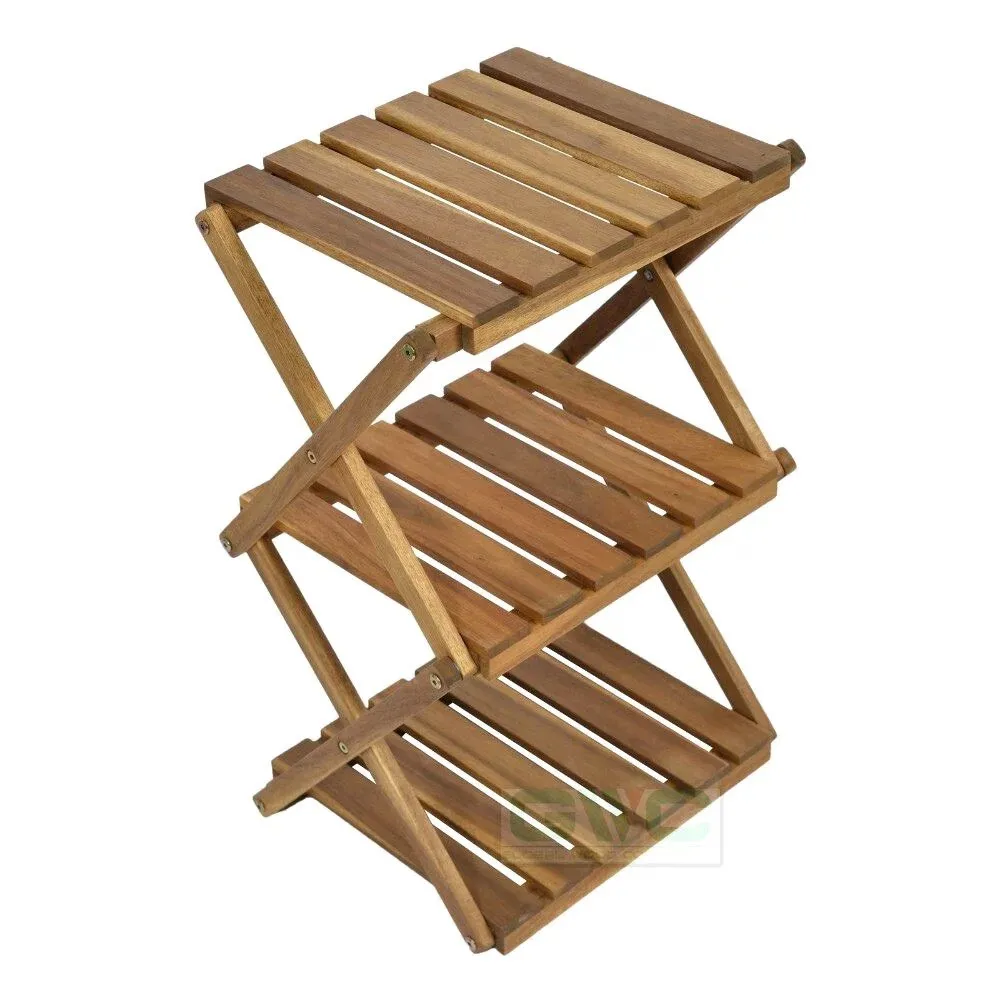 Cheap Price Wooden Foldable Wood Rack for Kichen, Living room & Others rooms High Standed From Vietnam