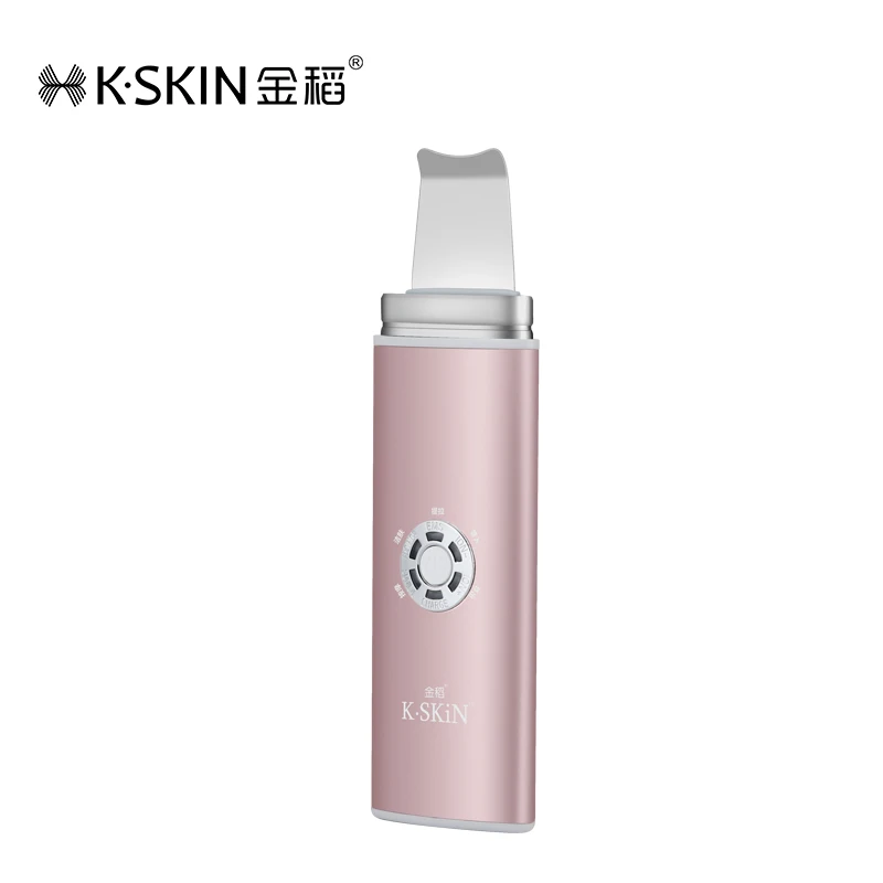 Multifunctional sonic cleansing remove facial peeling ultrasonic vibration ion skin scrubber