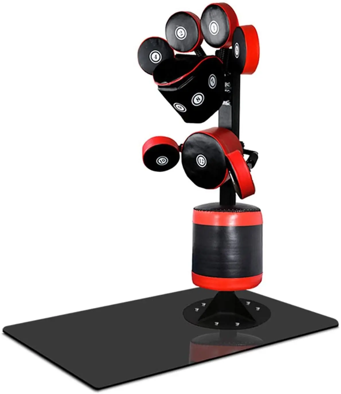 FANDING Professional Boxing Master Training Stand Boxing Equipment Heavy Punching Bags De-stress Boxing Target Station