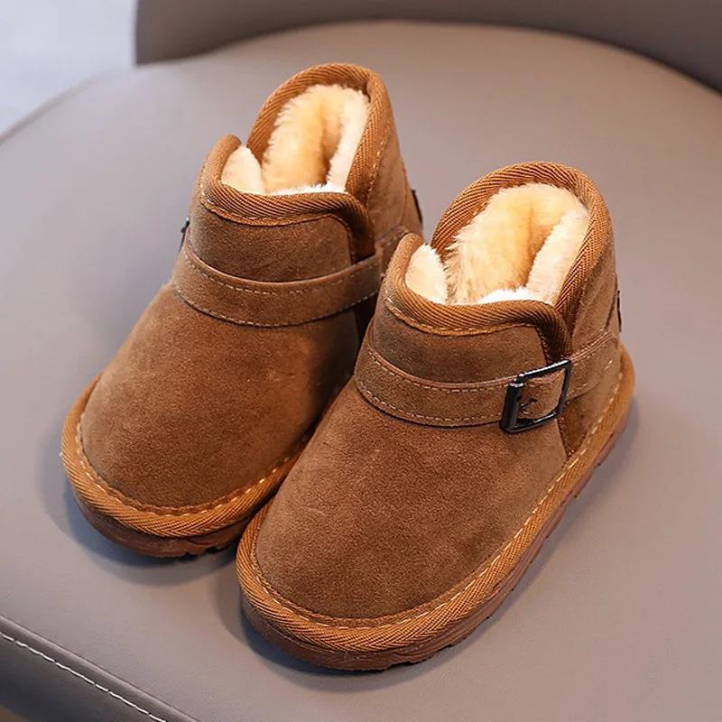 Новое поступление; Высококачественные теплые шерстяные красные зимние сапоги для девочек; Детская обувь; Зимние сапоги для детей