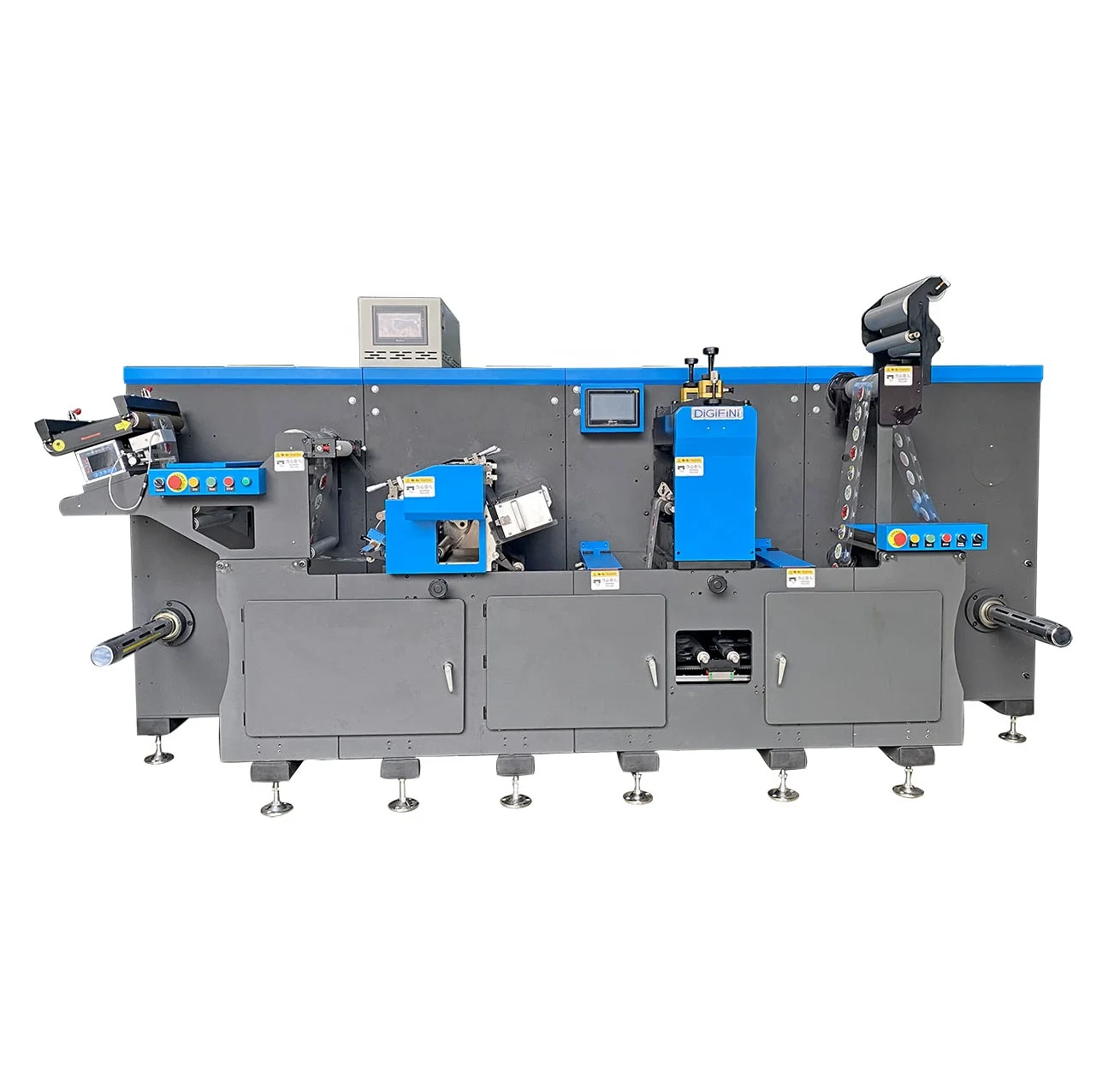 RDA-350E HONTEC Post press equipment of asynchronous fitting round knife die cutting machine