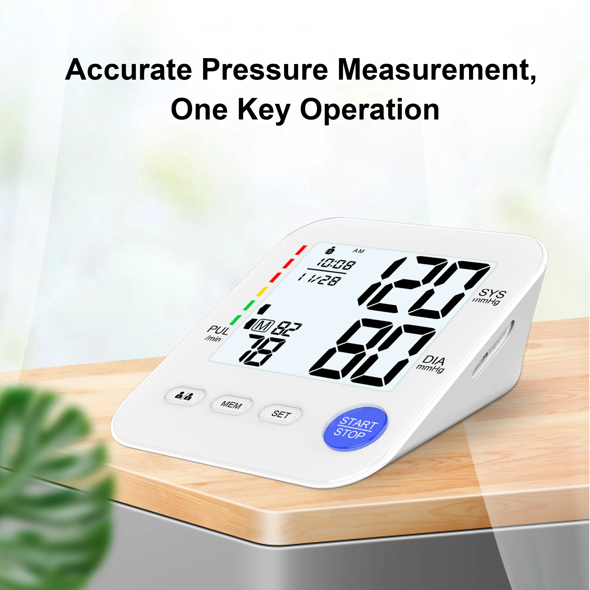 Tensiometer  BP Machine Digital Blood Pressure Monitors Electric Portable Pretion Meter Sphygmomanometer Blood Pressure Machine