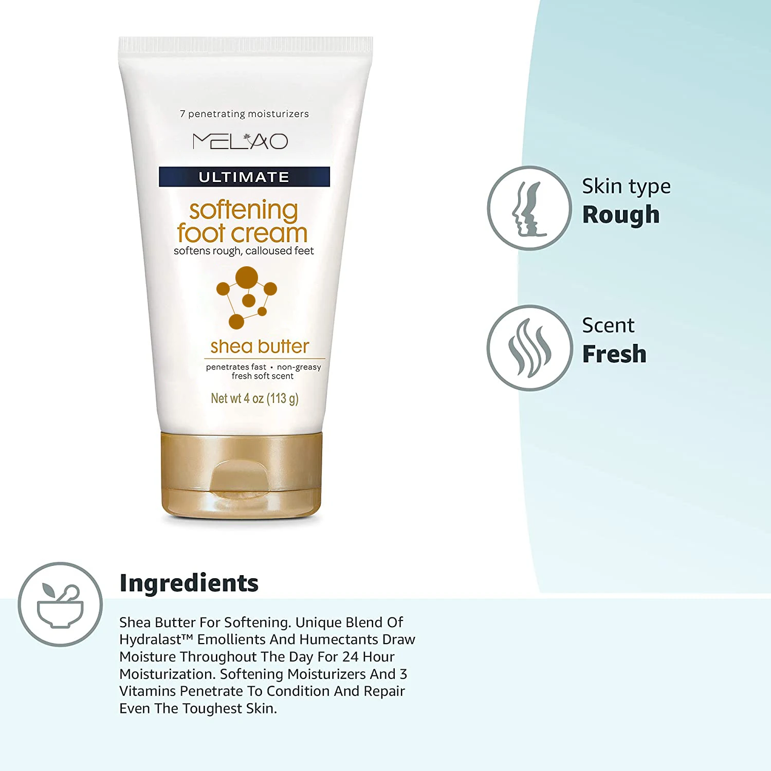 Wholesale private label Organic Rough Dry Foot Care Repair Moisturizing Exfoliates Dead Skin Remover Softening foot cream