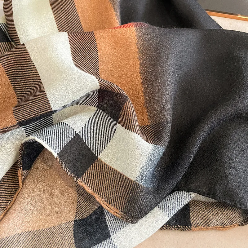 Hot Sale Winter Foulard Summer Beach Sun Cotton Scarf Women Shawl Dual Bandana Hijab Poncho Femme Brand Pashmina Scarves