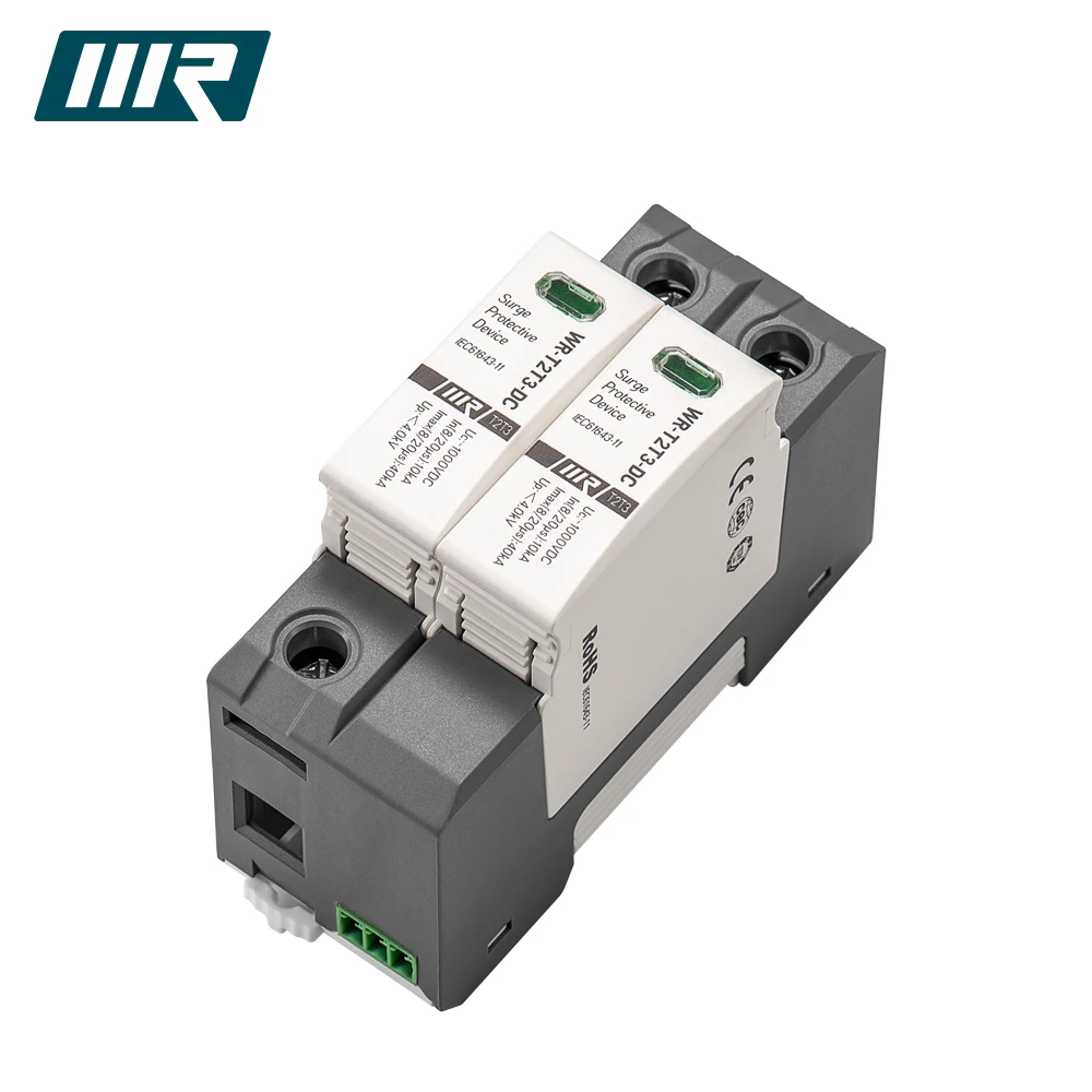 1000V DC Surge protector 10-40kA PV Surge Protector