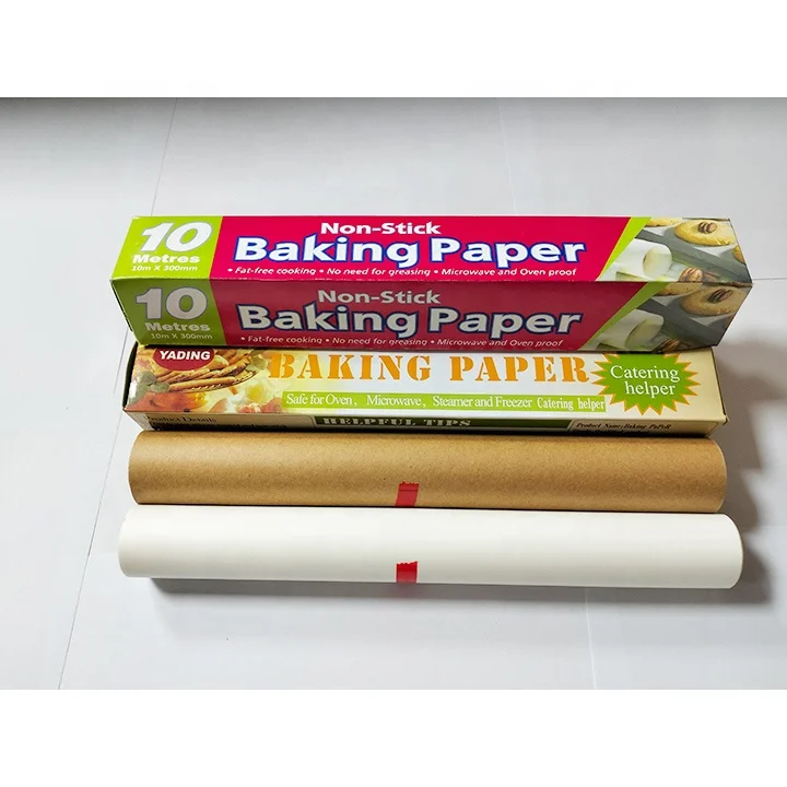 Custom 38cmx50m fats and heat resistance reusable professional food grade silicone parchment baking paper in jumbo roll