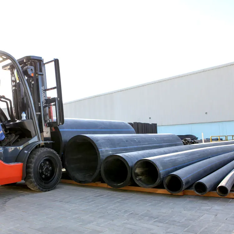 HDPE 25-1600mm Polyethylene Pipe for Water Supply Moulding Service Included