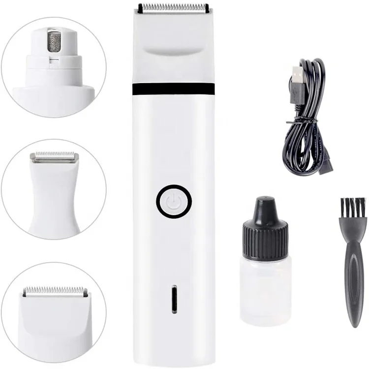 Принадлежности для домашних животных высокого качества 3 в 1 Многофункциональный триммер собак Гриндер ногтей инструменты груминга стрижки волос