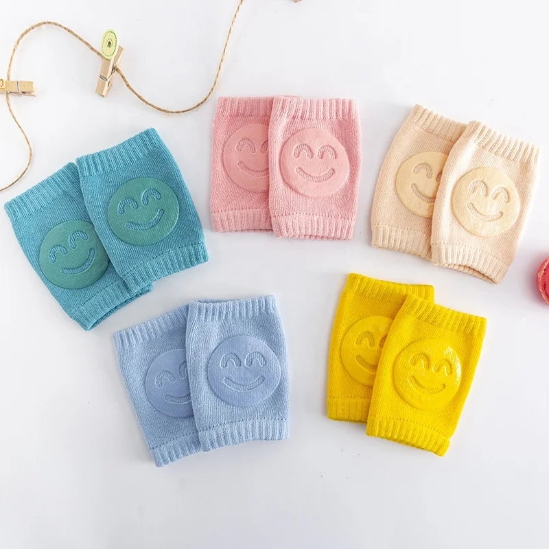 Hot anti-slip cotton toddler baby knee pads for crawling