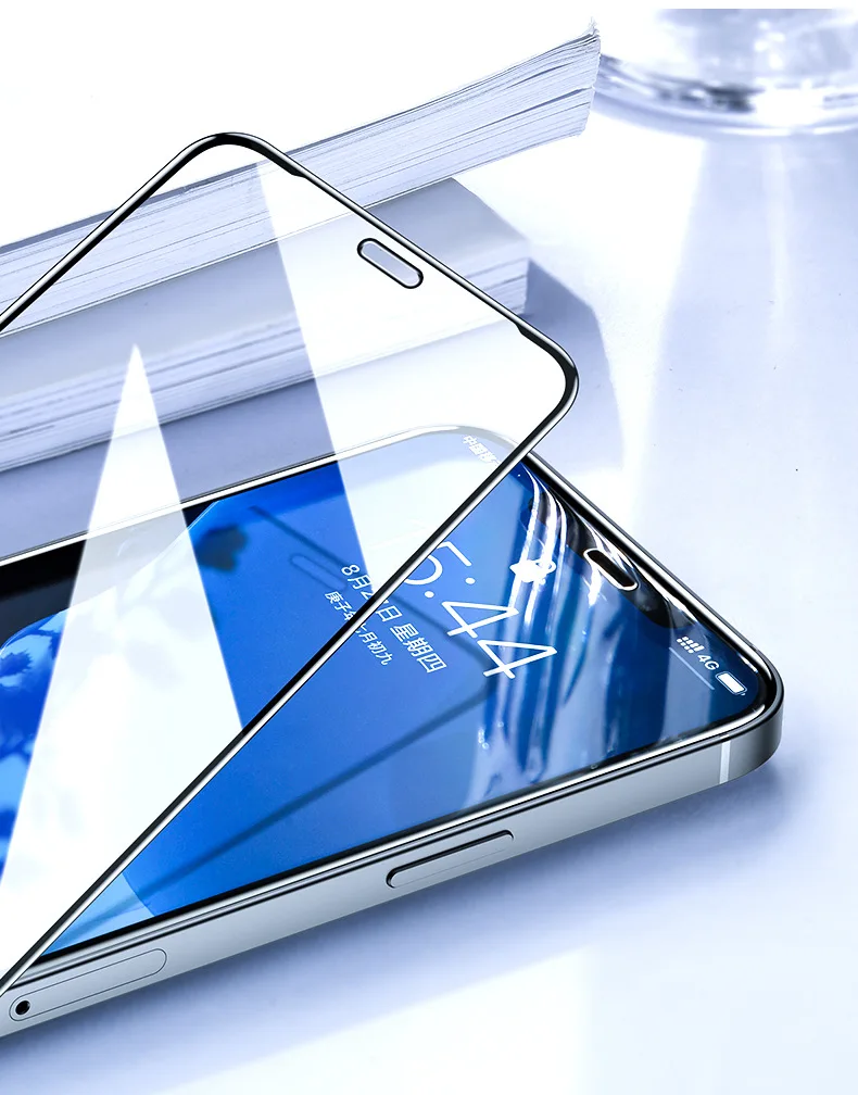 Простое применение Защитное стекло для iphone 13 чехол дружественное защита экрана высокое качество мобильного телефона