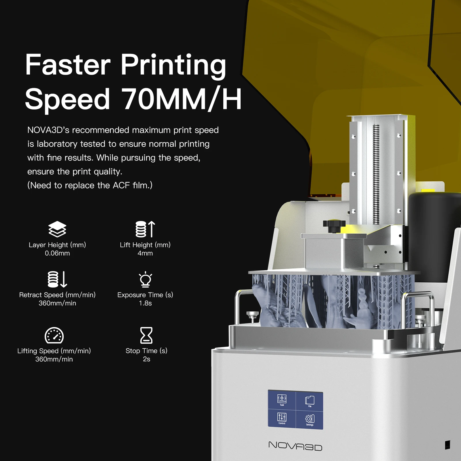 2024 Hot Selling Gold Jewelry Making High precision 14k 3d Printer 405 nm LCD/DLP High wax casting jewelry 3d printer machine
