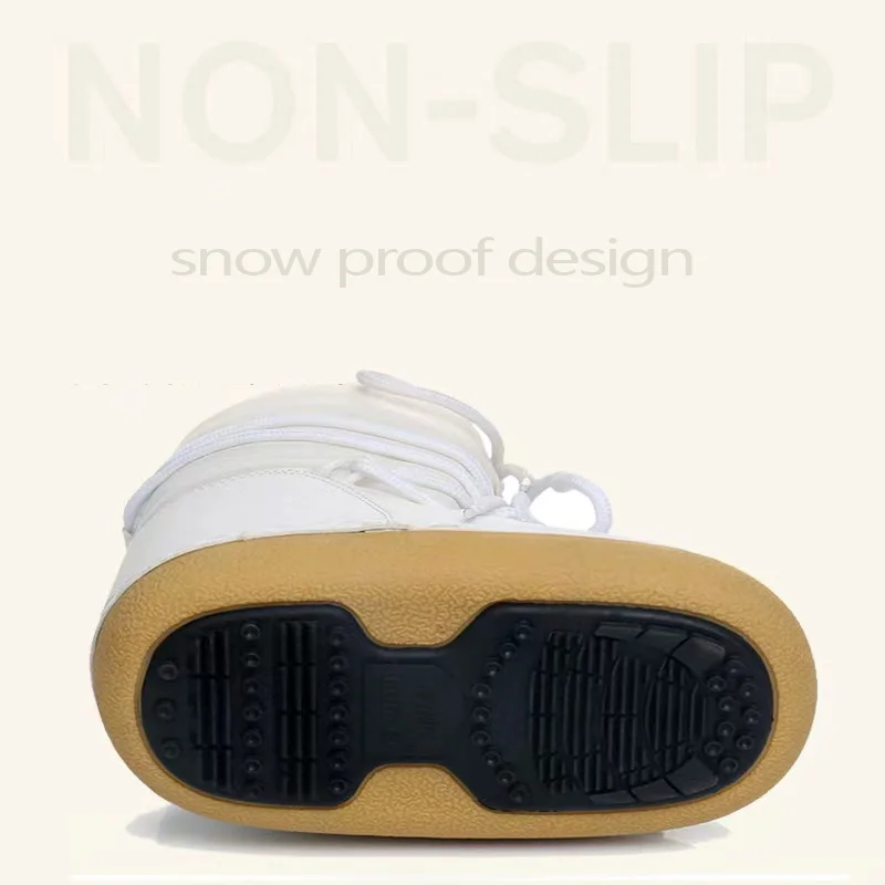 Осенне-зимние женские зимние ботинки, Прочные ботинки для родителей и детей, лыжные ботинки