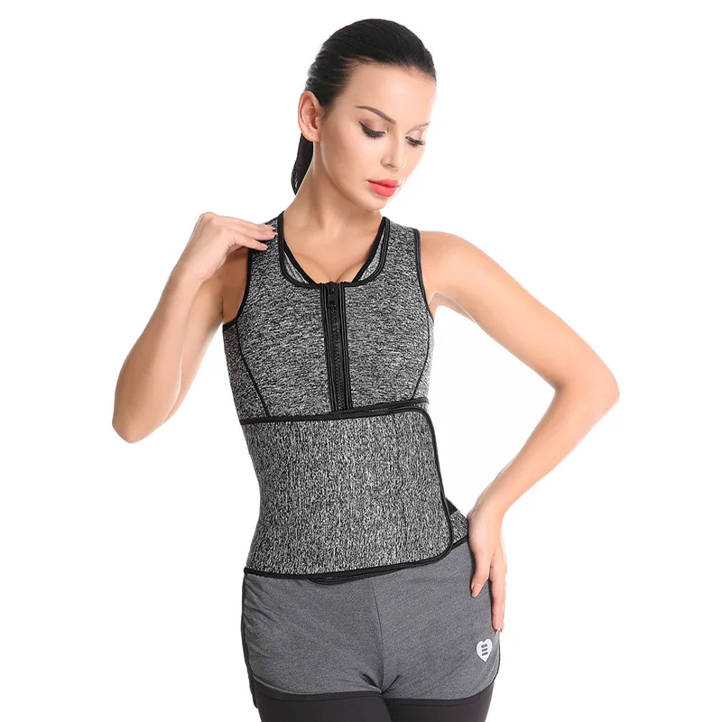 Новинка 2021, популярный стиль, корсет для фитнеса с тонкой талией, неопреновый тренировочный костюм для сжигания жира