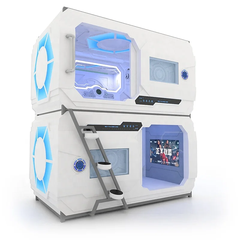 WE Modern Style Capsule Bed Sleeping Bunk Bed Commercial Furniture For Hotel