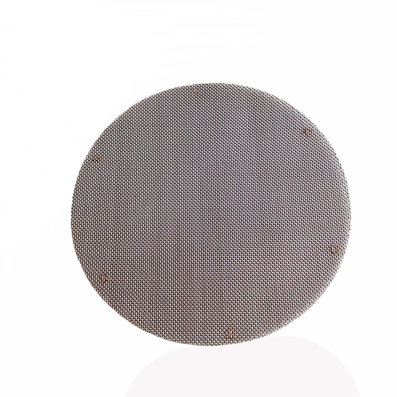 Best Selling Customized Spot Welded Mesh Woven Screen Mesh Extruder Filter Disc Supplies Machinery Parts For Extruder