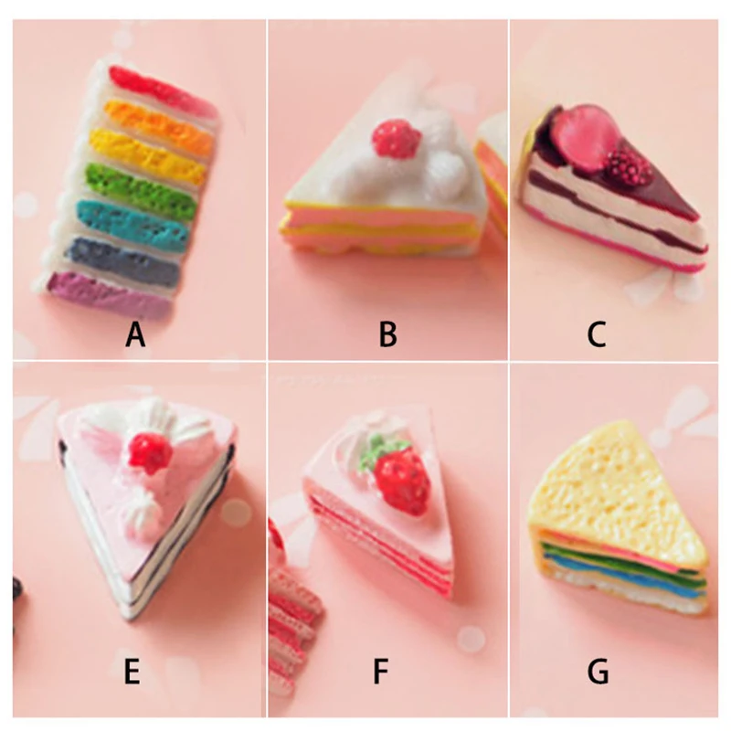 Бесплатная доставка Очаровательное украшение в виде шоколадного радужного торта аксессуары для поделок из смолы «сделай сам» подвески кабошоны украшения