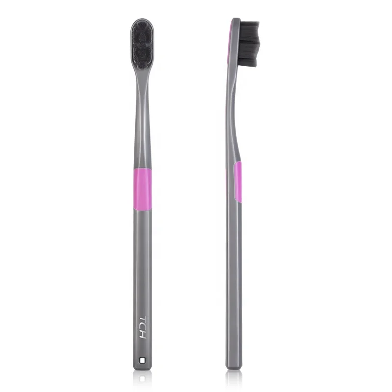 Metal-free Super Soft Toothbrush 10000 Natural Bamboo Charcoal Bristles Toothbrush