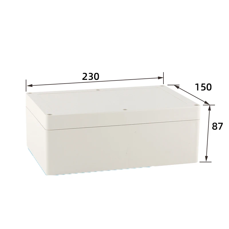Outdoor Power Waterproof Plastic Enclosure Instrument Control Case Electronic board Protect Junction Boxes Cable J Box