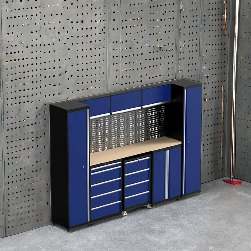 JZD Workshop Toolbox из нержавеющей стали Workbench гаражные Шкафы для инструментов эффективного хранения