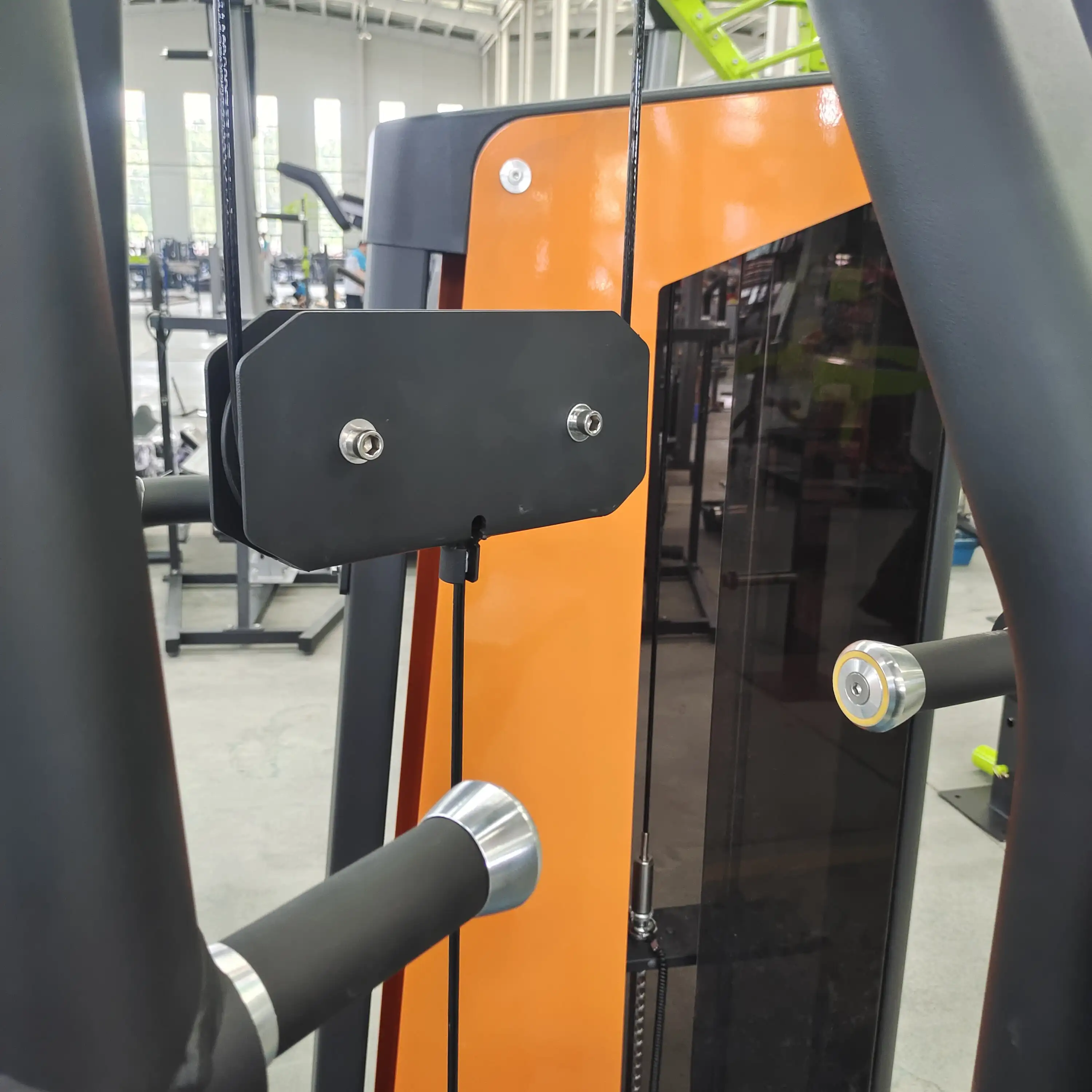 Wholesale Price 3mm Thick Steel Tube Bench Pin Load Selection machine Gym Equipment Straight Arm Chest Fly Clip Trainer Pec Fly