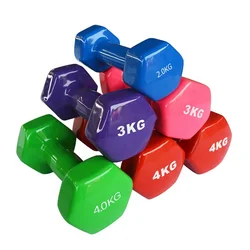 manufacturer vinyl Workout women exercise sport weights bodybuilding equipment fitness 0.5kg hex dumbbell
