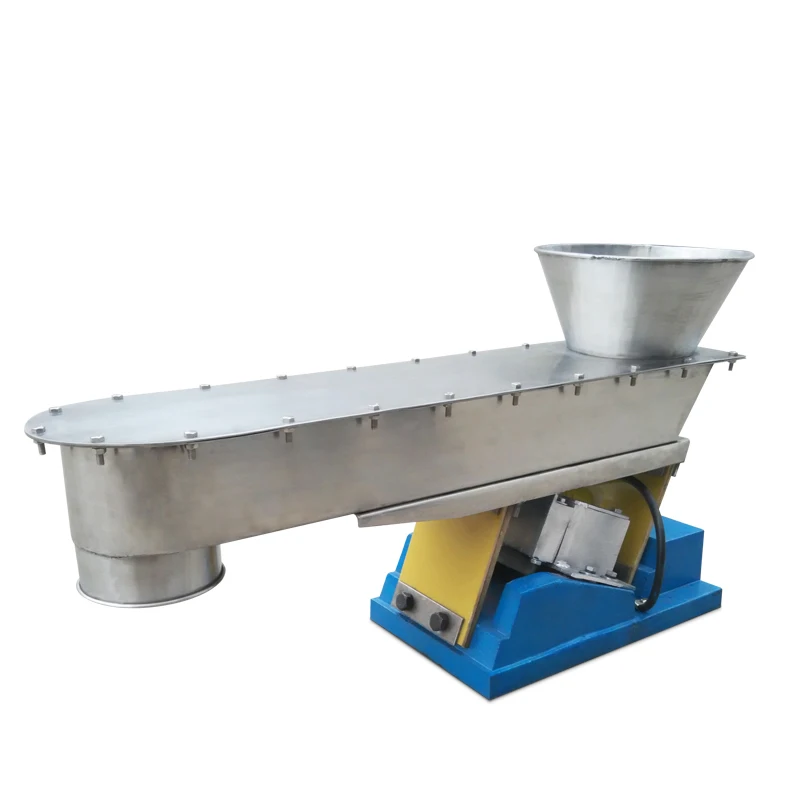 widely approved automatic small dry powder electromagnetic linear vibratory linear vibrating feeder conveyor with controller