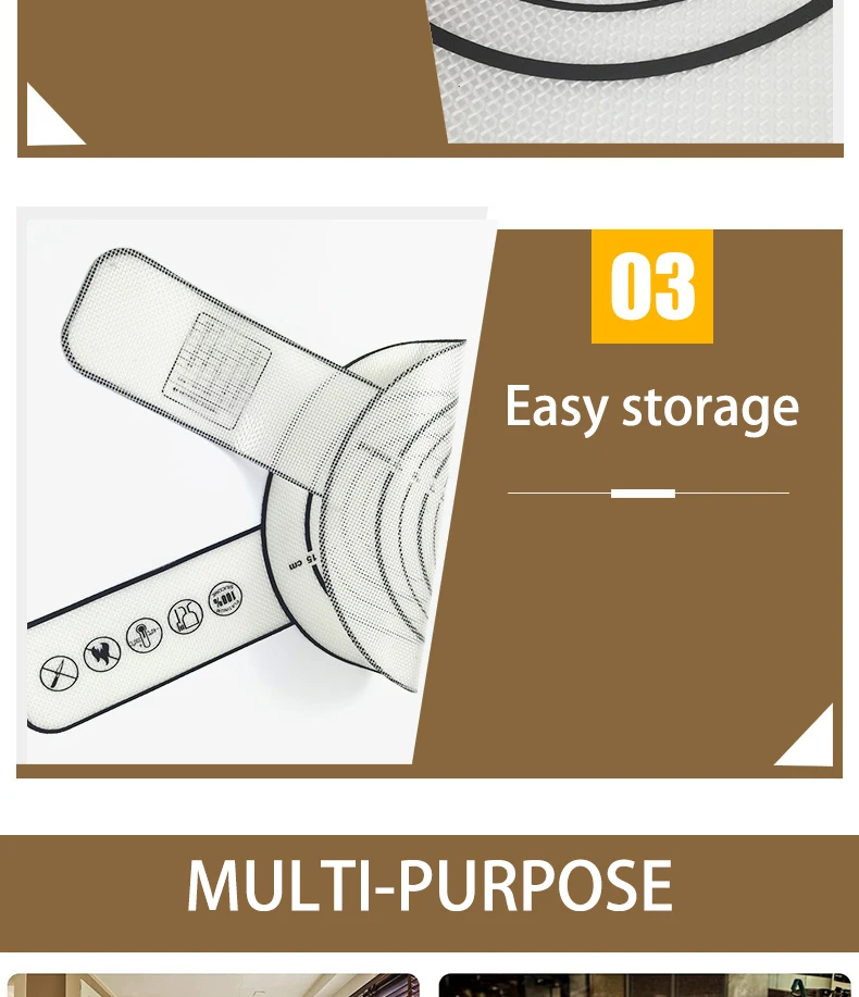 2024 Latest update style Design Food Grade Non-stick Reusable silicone baking mat for dutch oven bread baking