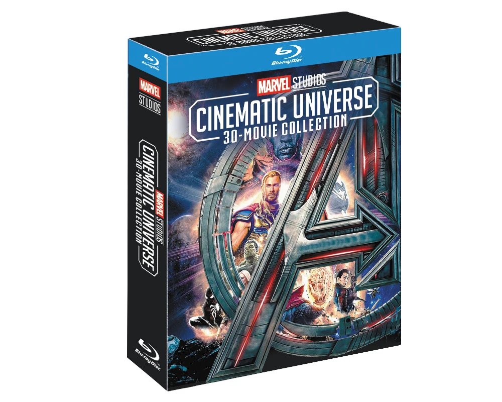 Blu-ray диск серии фильмов бокс набор dvd коллекция кинематографическая Вселенная 30 10DVD печать дублирования дисков
