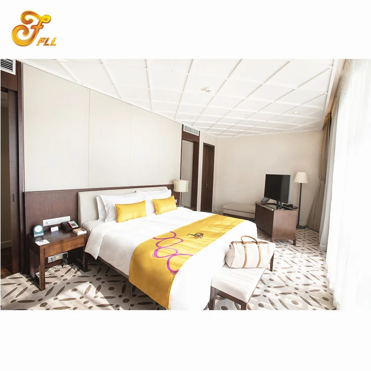 Fulilai с фабрики Роскошная спальная мебель королевский номер роскошные классические king size для 5-звездочного отеля