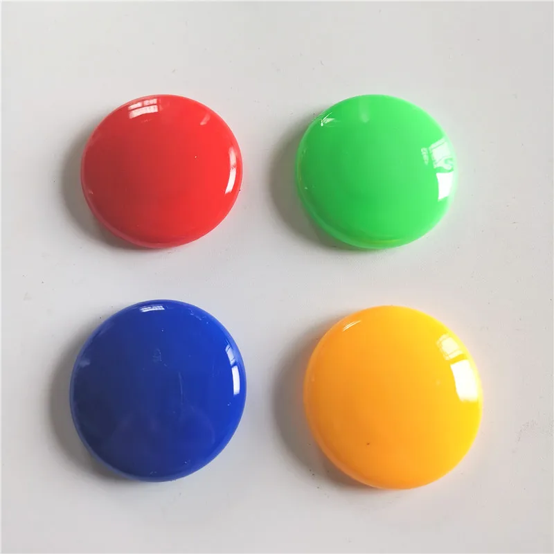 High quality colorful whiteboard magnets permanent ferrite magnet 40mm small size